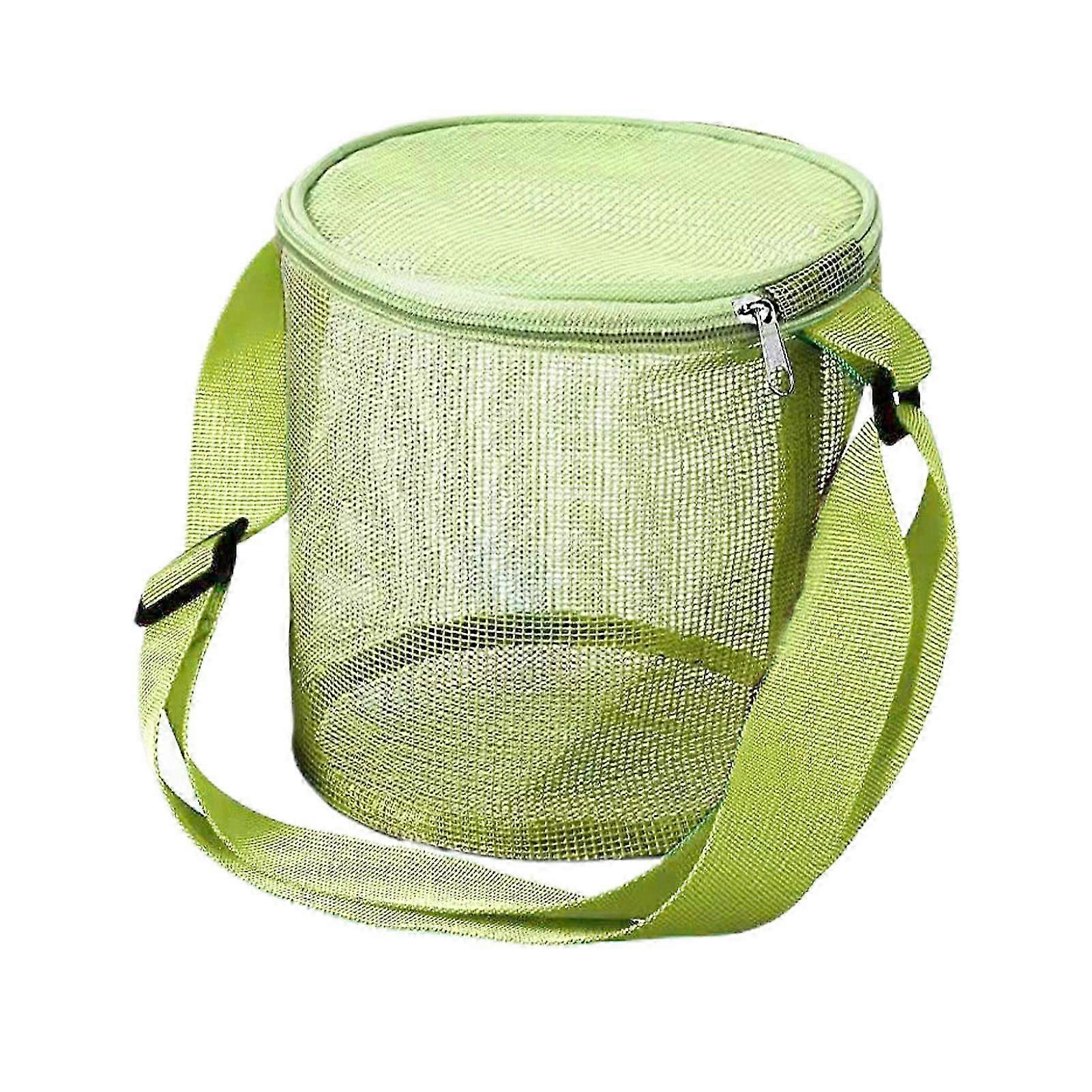 Nylon Toys Bag Play Beach Toys Grid Beach Bag Adjustable Carrying Grid Bag Multi Fun And Item Storage Bag Grid