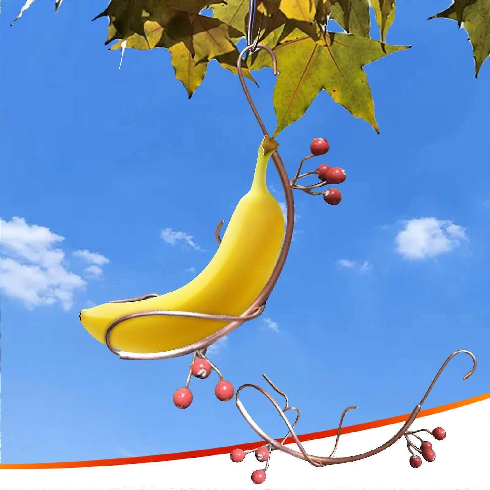 Donemore Insect Banana Hammock, Outdoor Hanging Feeder Habitat, Compatible with Banana Attracting Insects, Garden Decor