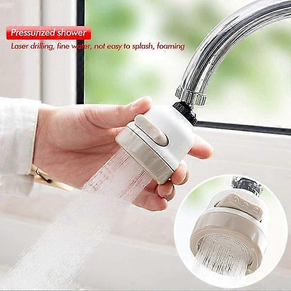 Set of 2 Kitchen faucet moving heads, aerator Water saving faucet Aerator 360 rotation, splash proof faucet nozzle with filter