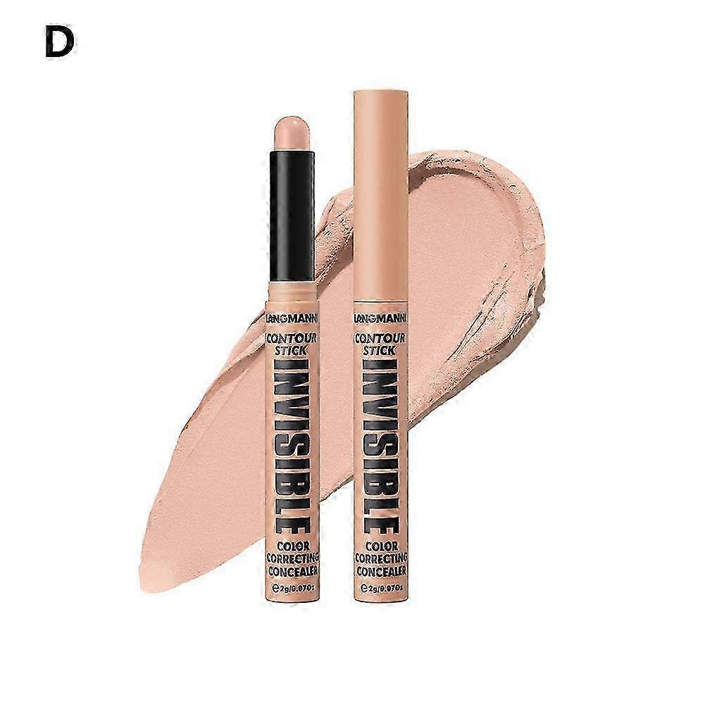 04#(D)$ Six-color contour stick waterproof and long-lasting concealer contour stick