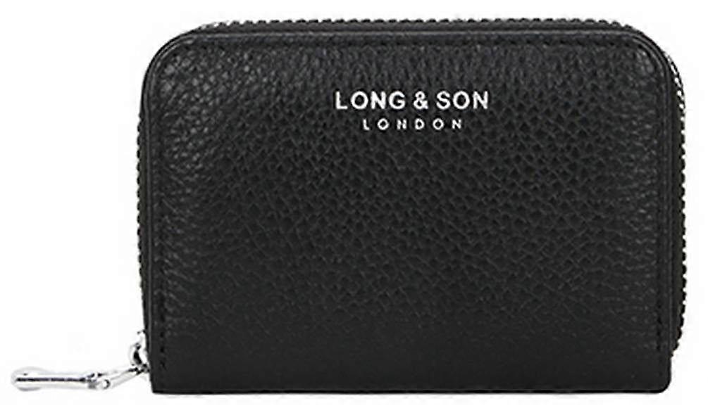 Long and Son Zip Around Purse - Black