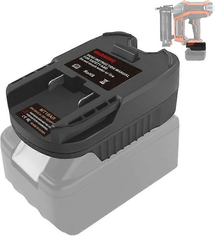 Converter Adapter for Makita 18V Li-ion Battery to for Ridgid for AEG 18V tool