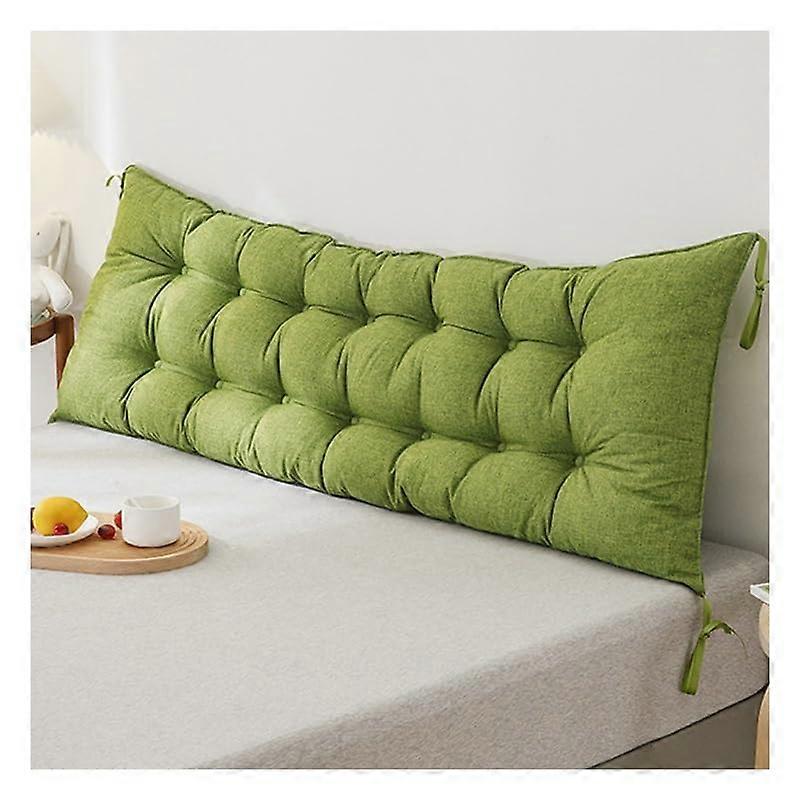 Long Reading Pillow for Bed with Soft Back Support Cushion for Reading & Relaxation 150x50cm Lumbar Bolster