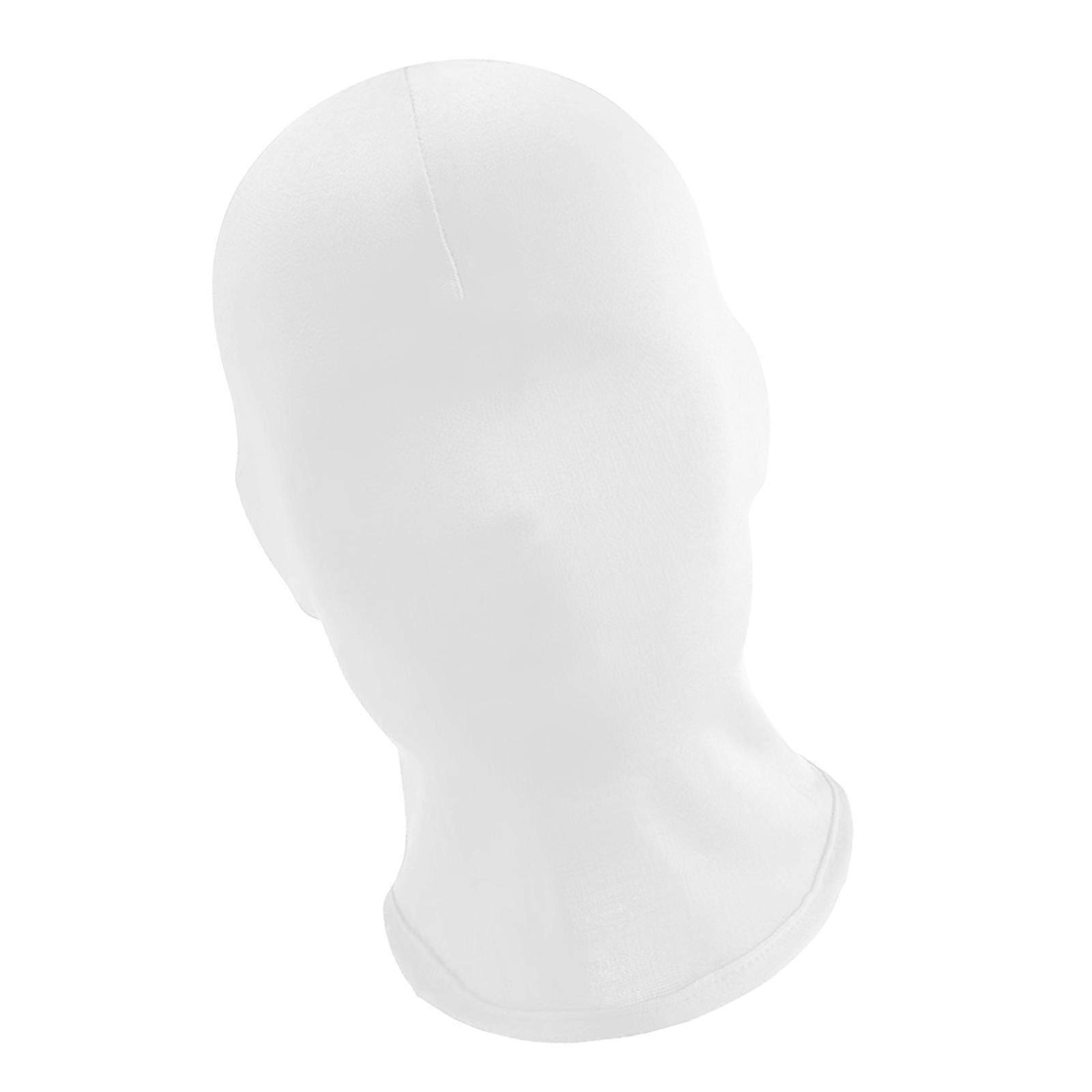 Multiple Purpose Face Protect For Active Beloveds Tall Ventilation Technology Against Sweat Fabric Long Permanent Execution  White