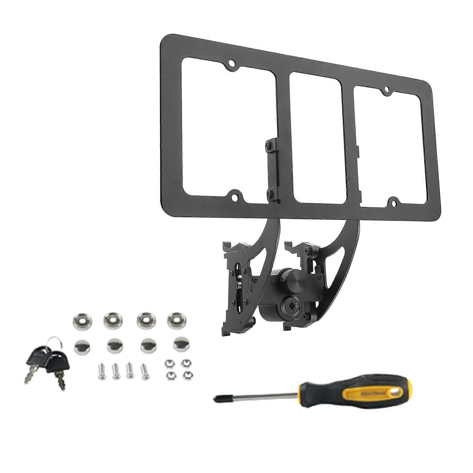 Front License Plates Holder License Plate Bracket Mounting Kit Not Drill Not Adhesives for 2021-2023 Multicolor