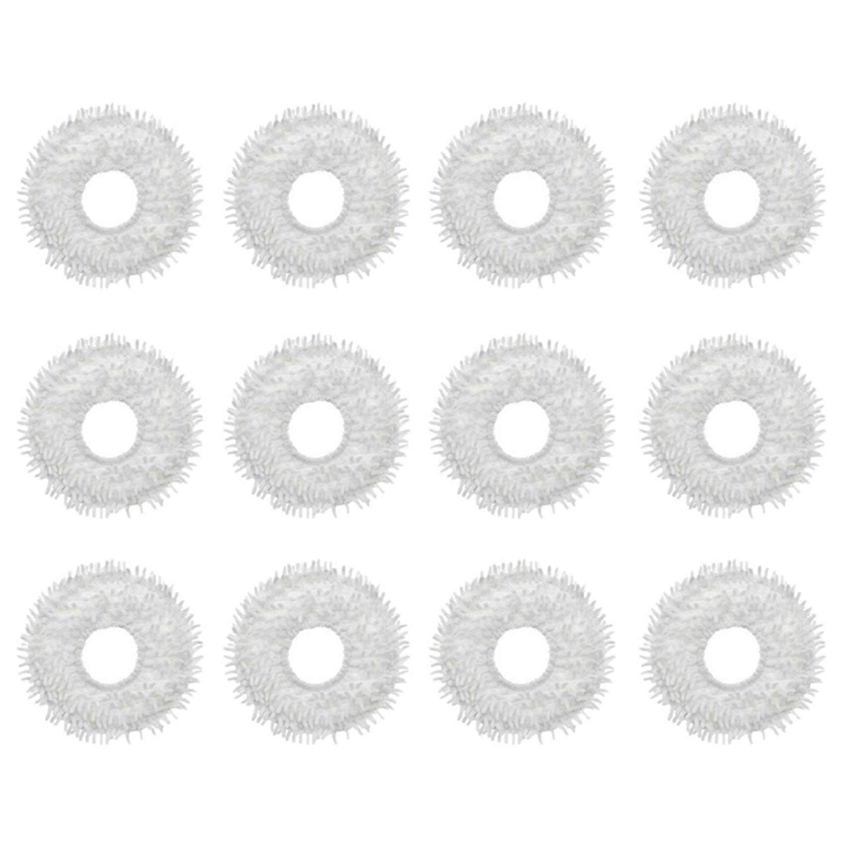 12PCS Mop Cloth for Bot W10 / W10 Pro Sweeping Robot Mop Pad