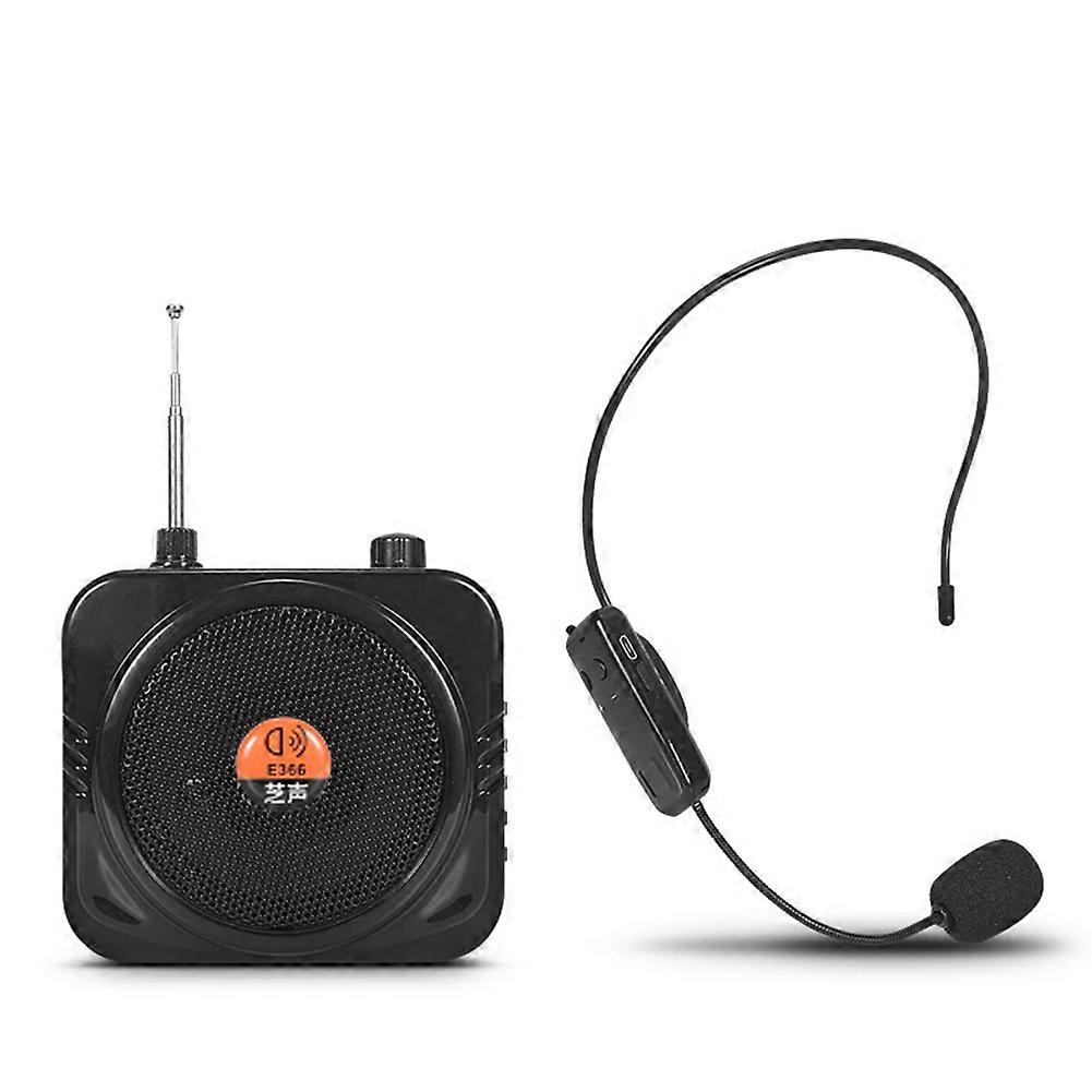 2.4G Wireless Microphone Bluetooth Speaker Teacher'S Classroom Amplifier Speaker Tour Guide'S Amplifier TF Card EU PLUG