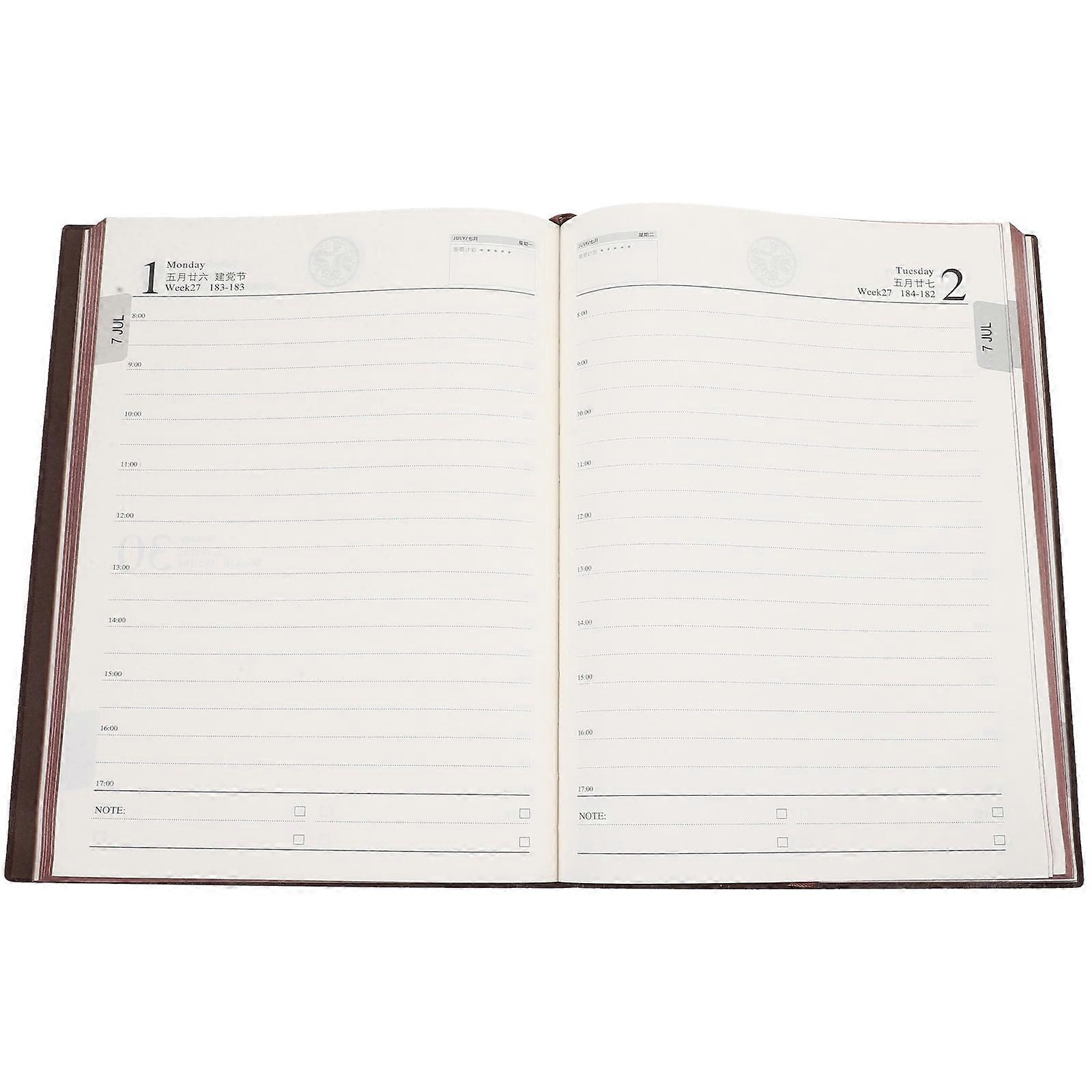 Office Work Planner Notepad Home Yearly Schedule Notepad Daily Planning Notebook