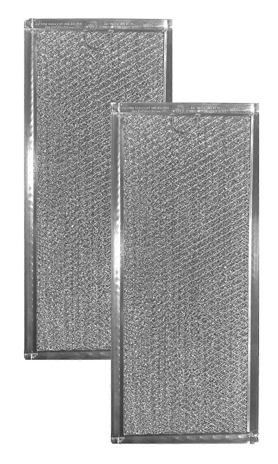 Microwave Grease Filter Replacement 2 Pack Compatible with AP4221824 DE6300196A