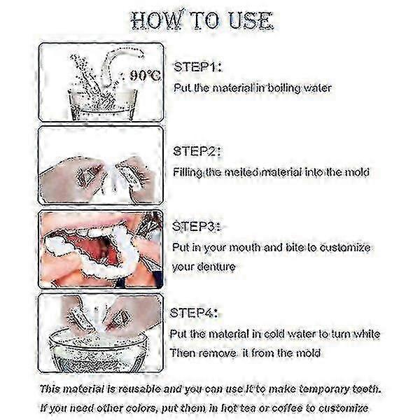 Up/down Comfort Fit Flex Whitening Denture Braces