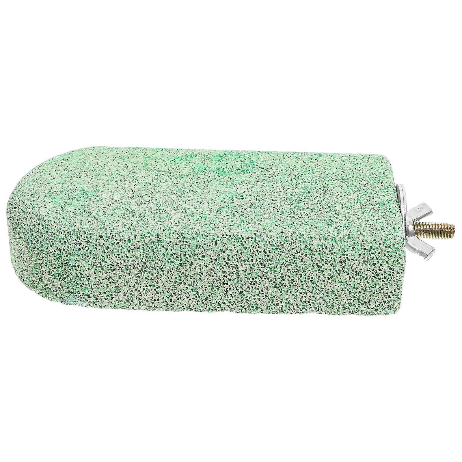 Parrot Platform Perch Grinding Stone for Cage Use Calcium Stone Material