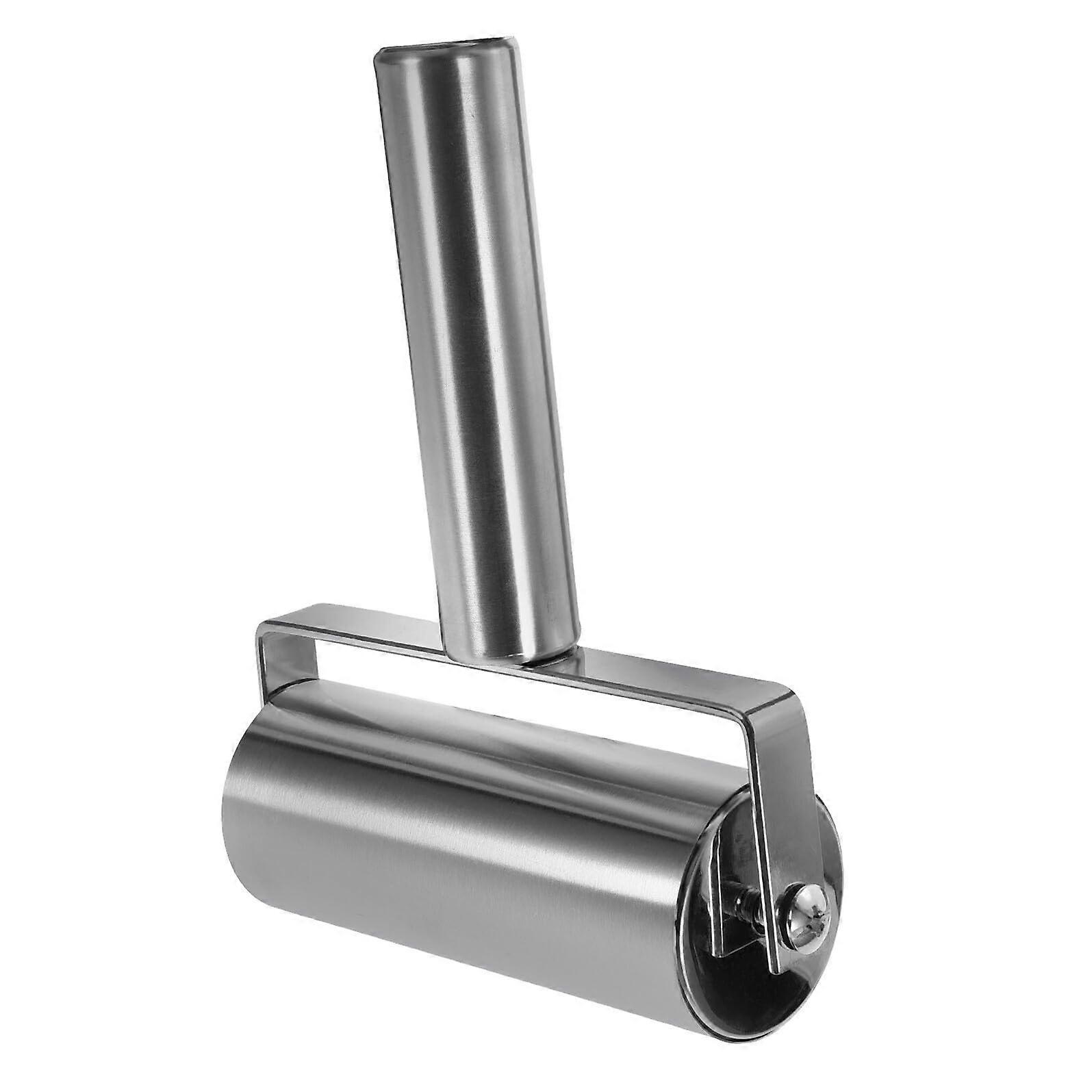 Stainless Steel Rolling Pin Pastry Roller for Consistent Dough Thickness Baking Pizza Bread Cookies