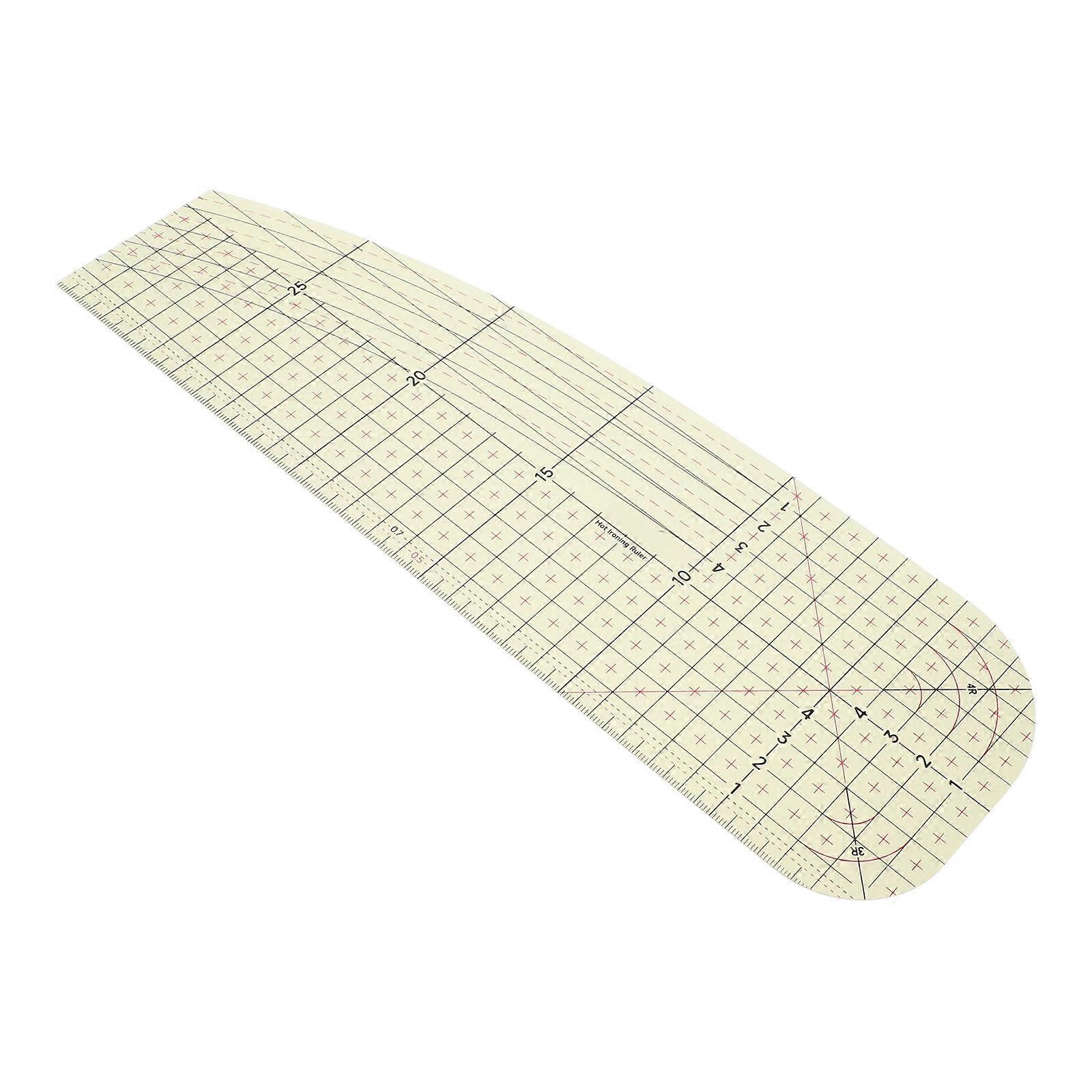 Sewing Tools Ironing Ruler for Heat Resistant Hemming Guide