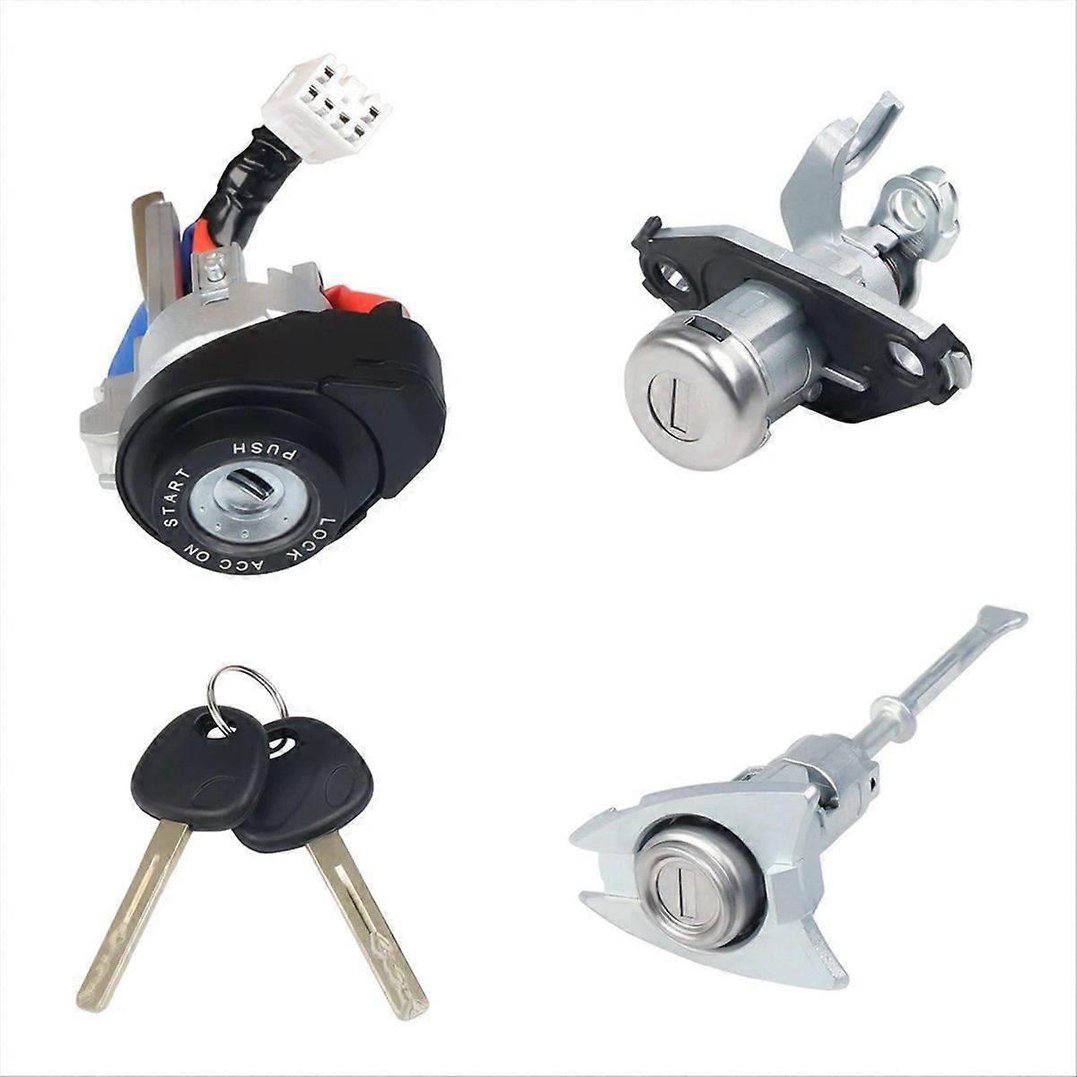 Car Ignition Switch Front Left Door Lock LHD