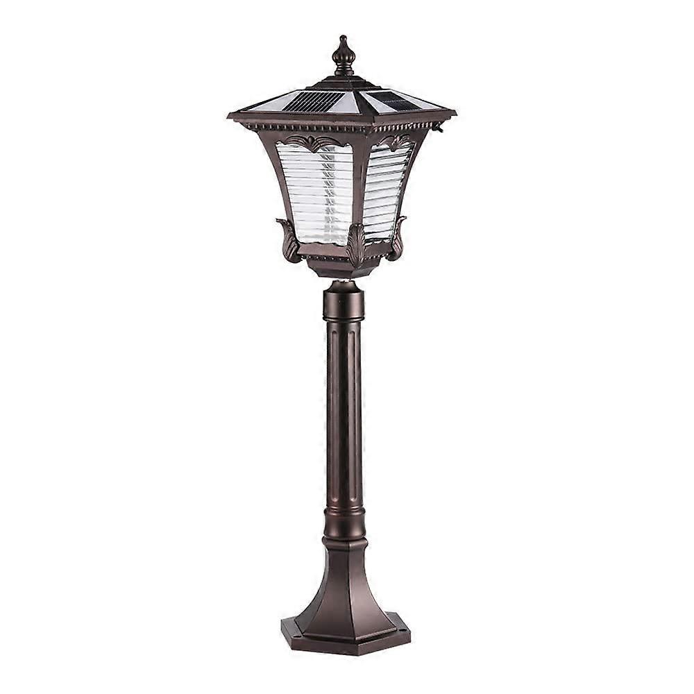 Solar Post Lights Waterproof LED with Dual Brightness Modes for Garden Patio Porch and Pathway