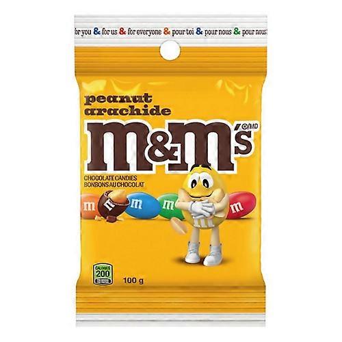 M&M Peg Peanut, 100 Grams (Case Of 24)