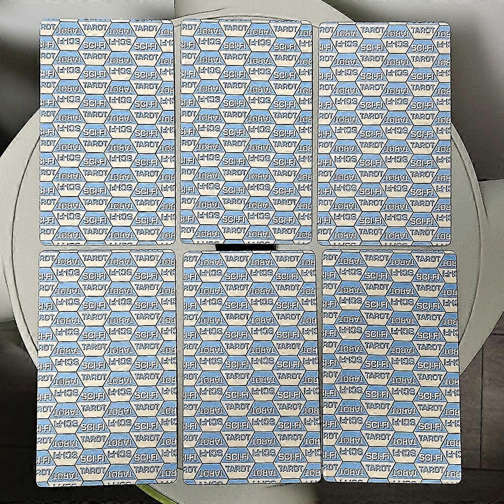 Sci-Fi Tower 12*7cm 78 sheets double-sided embossed 350g coated paper