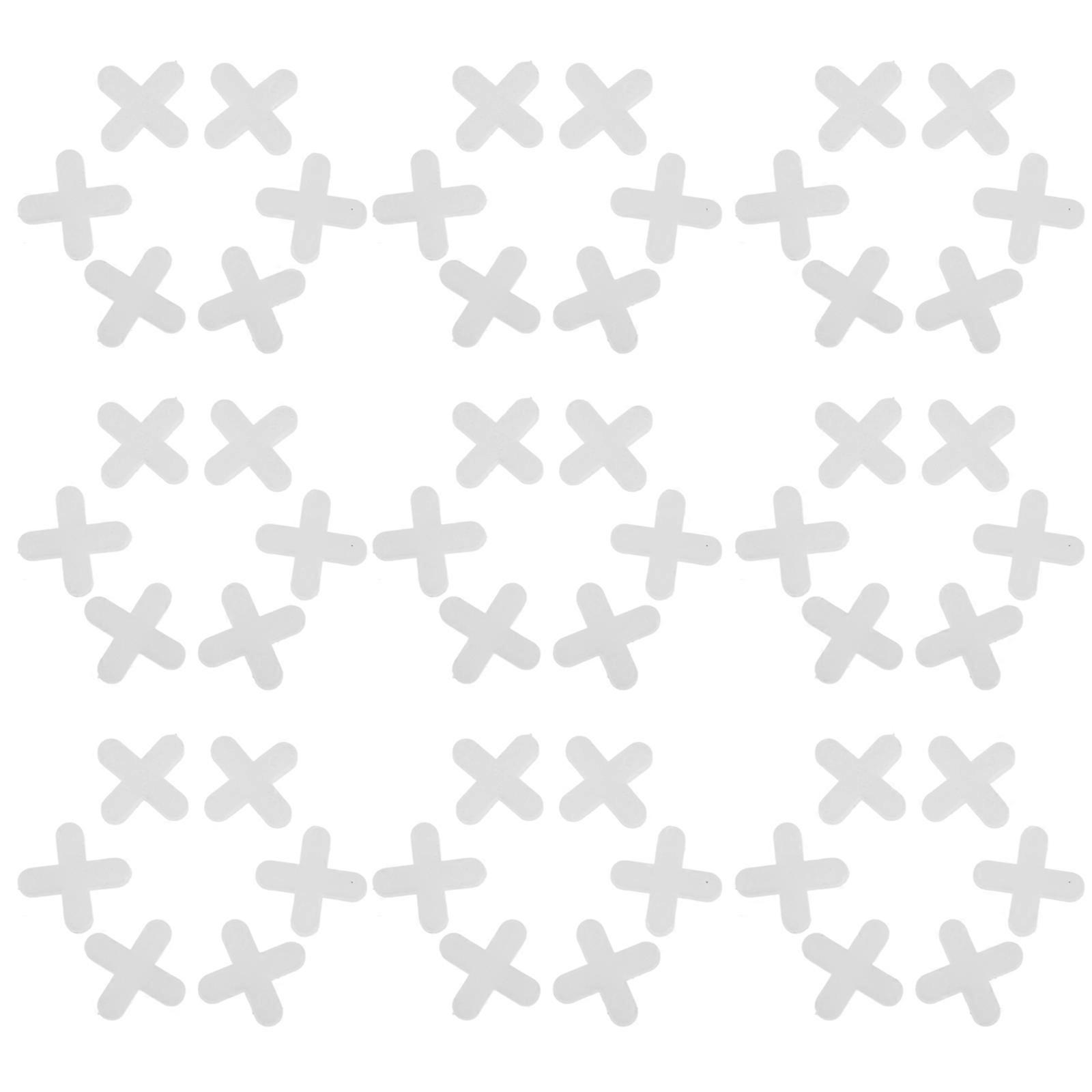 Tile Spacers Cross Shape Leveling Spacer for Ceramic Tile Installation 500Pcs