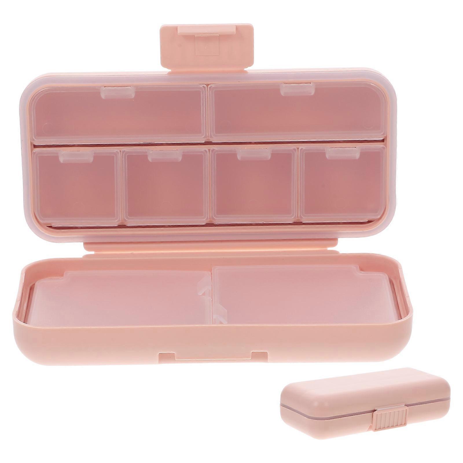 Plastic Storage Case for Jewelry Organization Rectangular Box