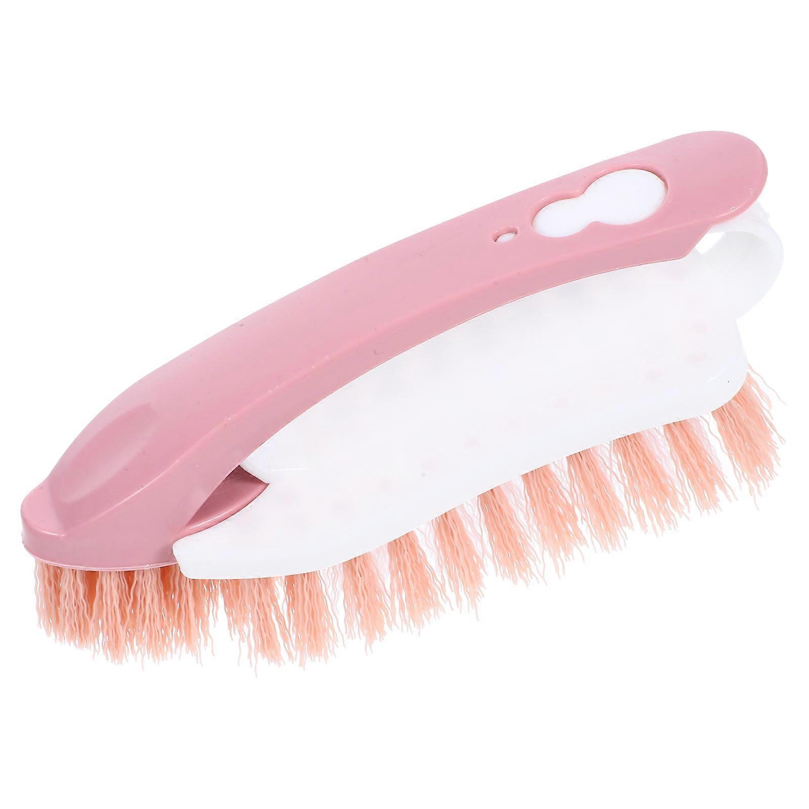 Pink Brush Detachable Laundry Scrub Cleaning Brush Tool