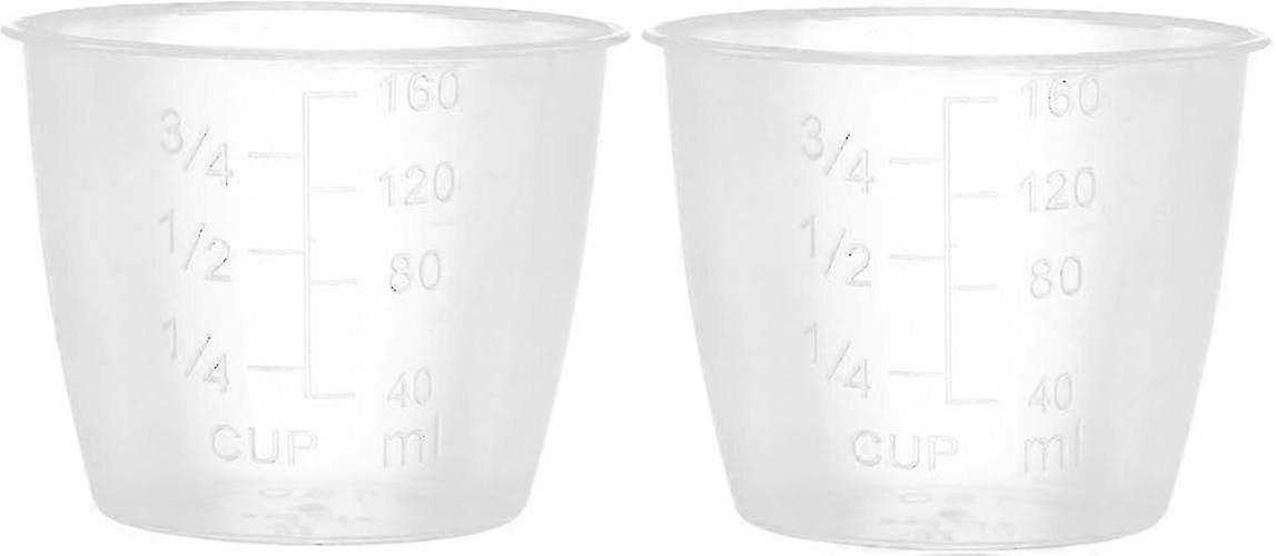 Replacement Measuring Cups for Rice Cooker, Clear Plastic Graduated Kitchenware