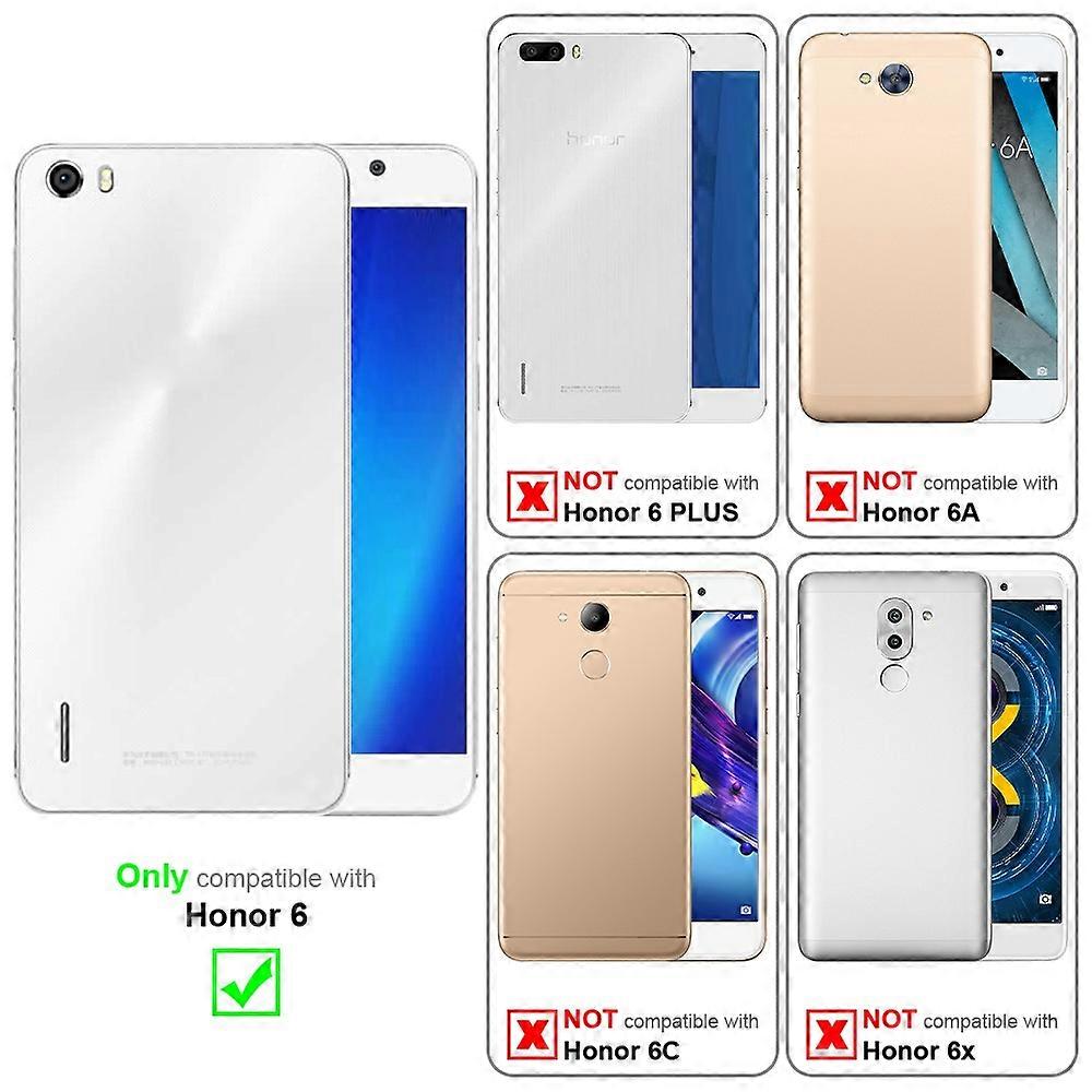 Honor 6 Case - Protective Case with Card Slots and Stand Function