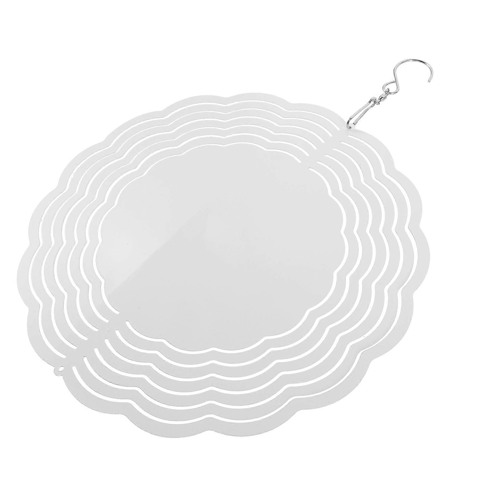 Wind Spinner Metal Sublimation Blank for Outdoor Decor 2Pcs