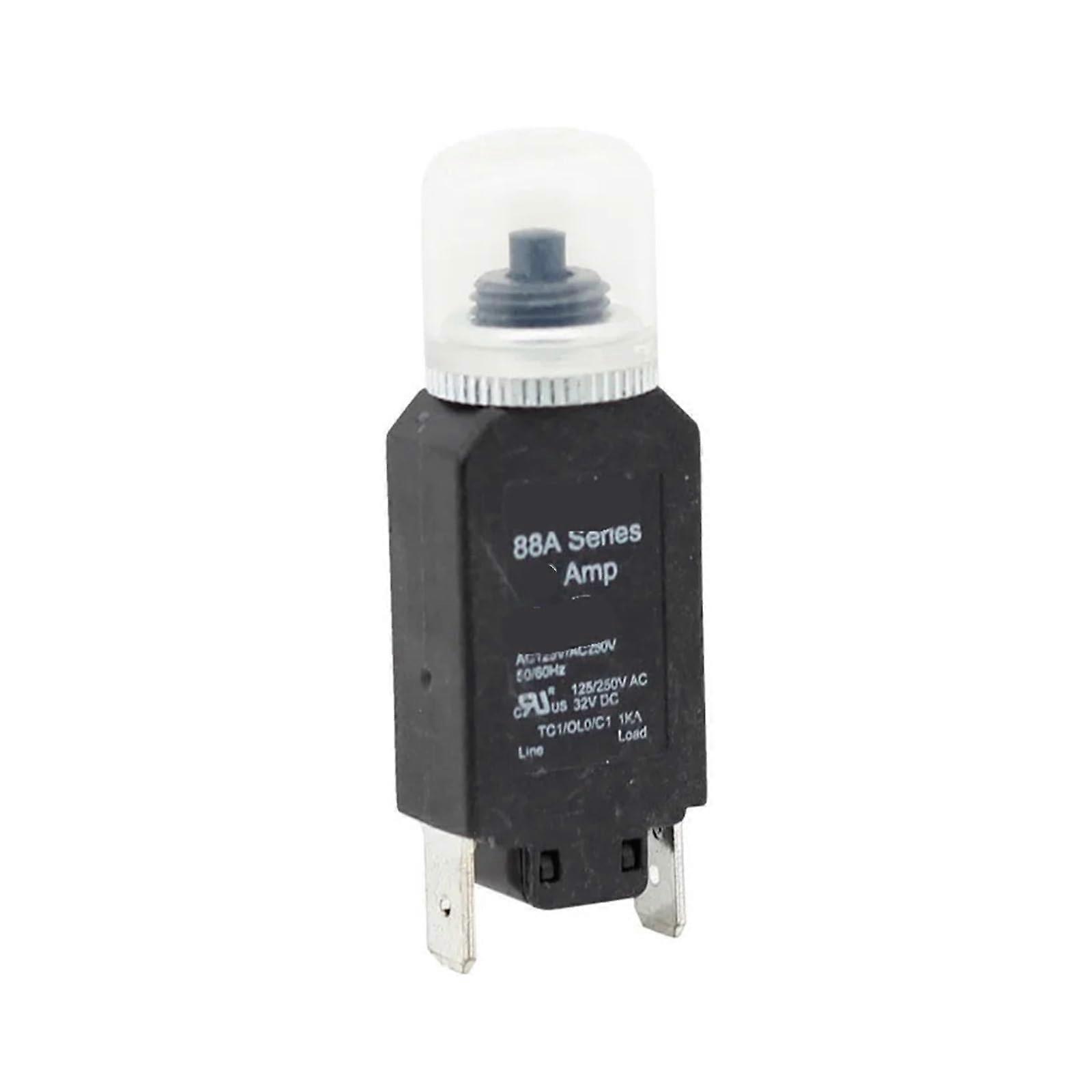 16A Circuit Breaker Thermal Protection Switch Device for Motor Overload Protection, 1pc, Durable and Reliable