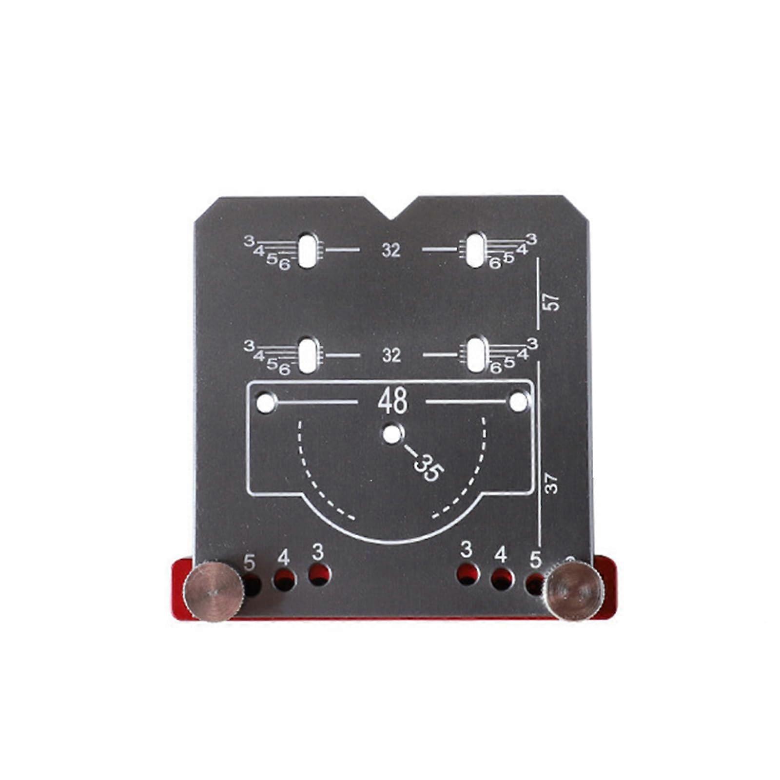Concealed Hinge Jig 35mm Drill Guide for Precise Cabinet Door Hole Cutting and Accurate Positioning