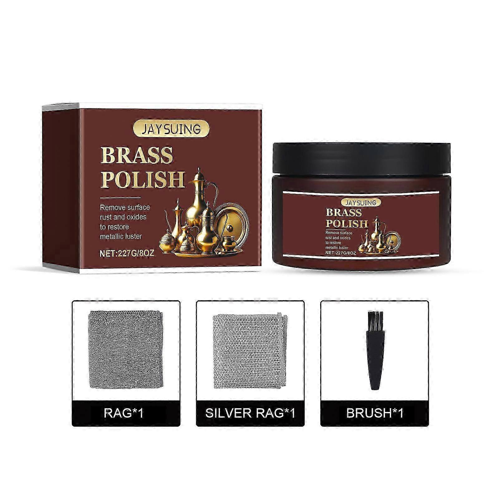 Brass & Copper Polish - Fast Rust Removal, Safe, Easy Shine Restoration