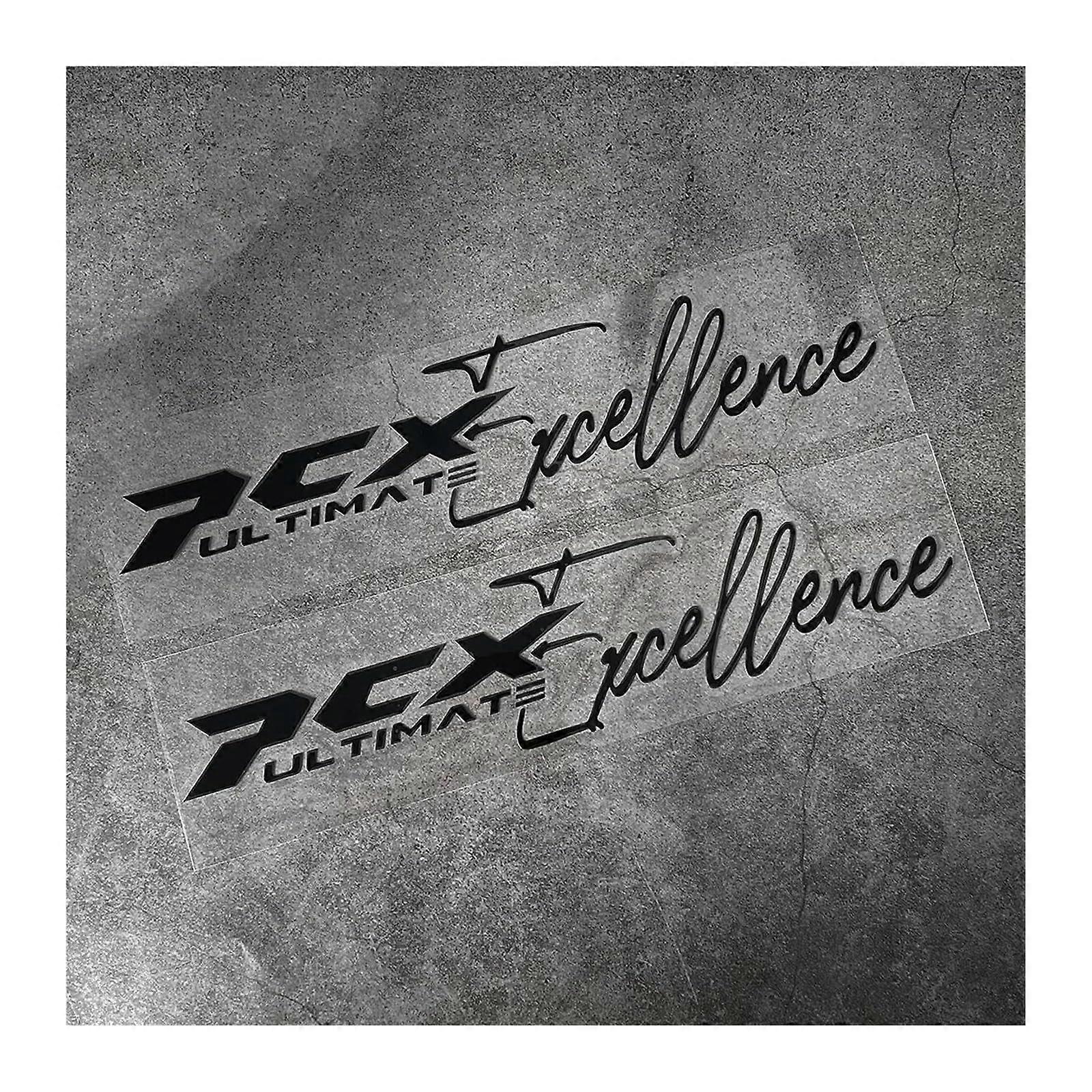 Motorcycle Tank Pad Sticker Waterproof Reflective Scratch Protection for PCX Black