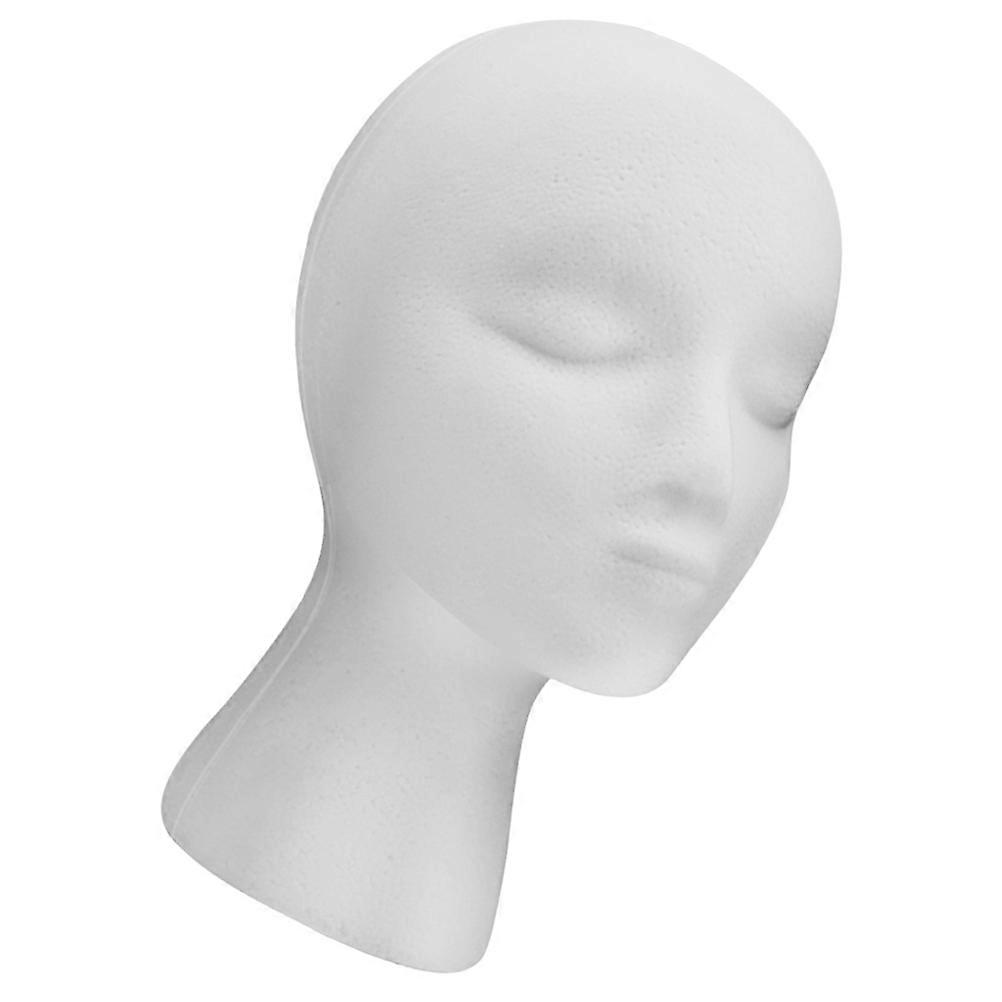 Foam Wig Display Stand Mannequin Head for Hat Storage