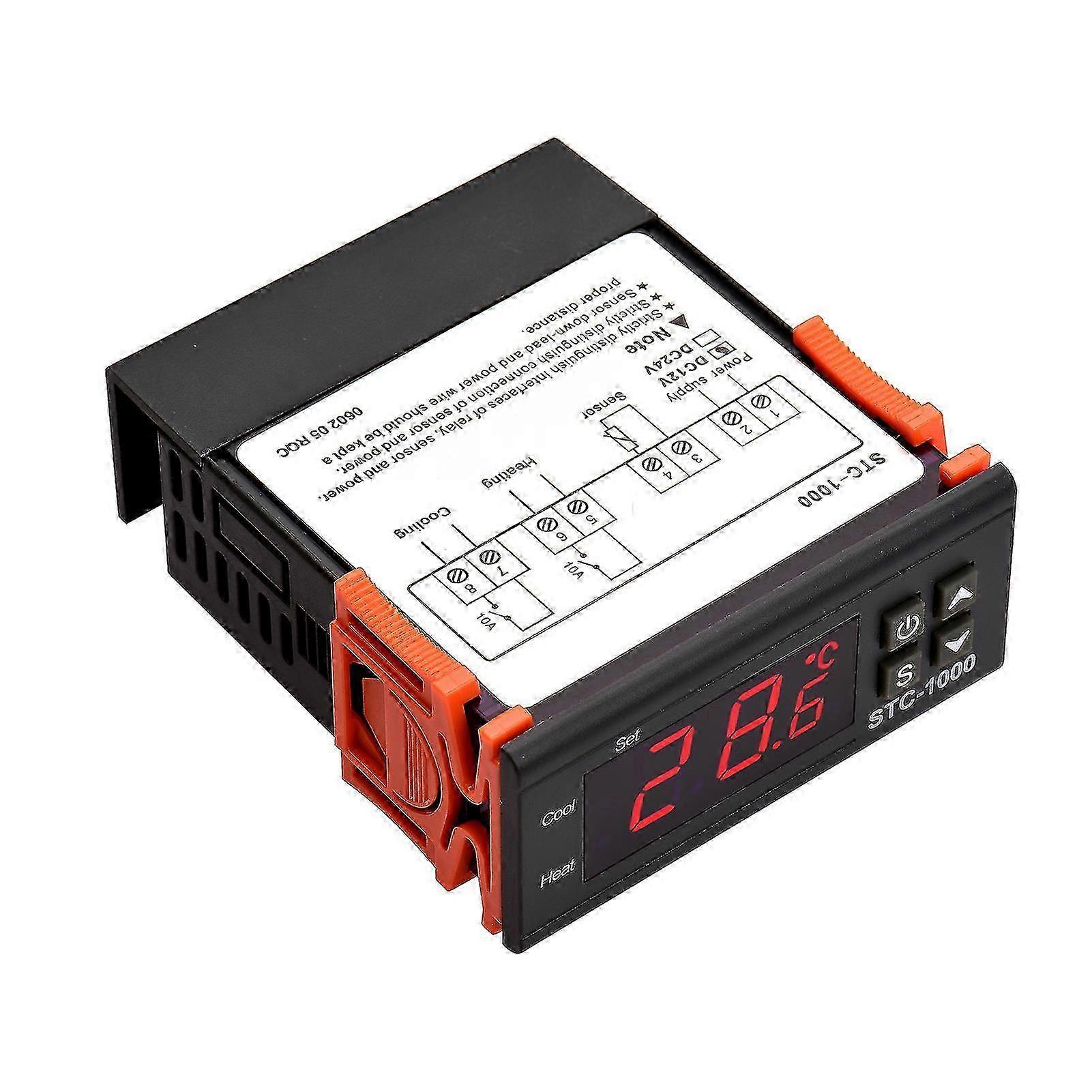Digital Temperature Controller Stc-1000 Intelligent Temperature Regulator 2025