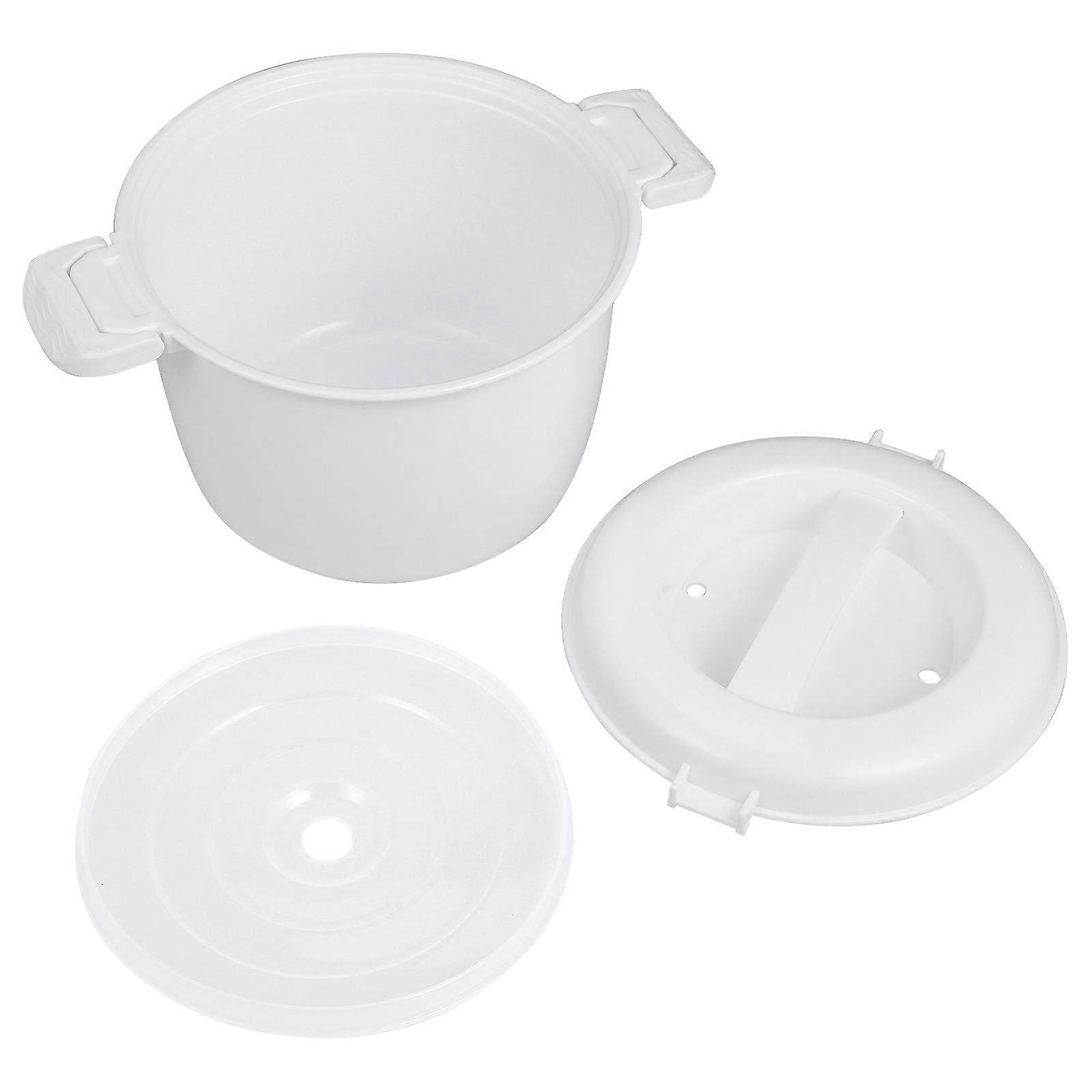 Microwave Rice Cooker Practical Cooking Container for Home Use