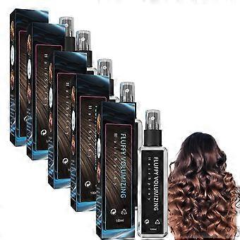 Hair Thickening Spray 5pcs with Plant Protein for Fluffy Volume Boost and LongLasting Hold
