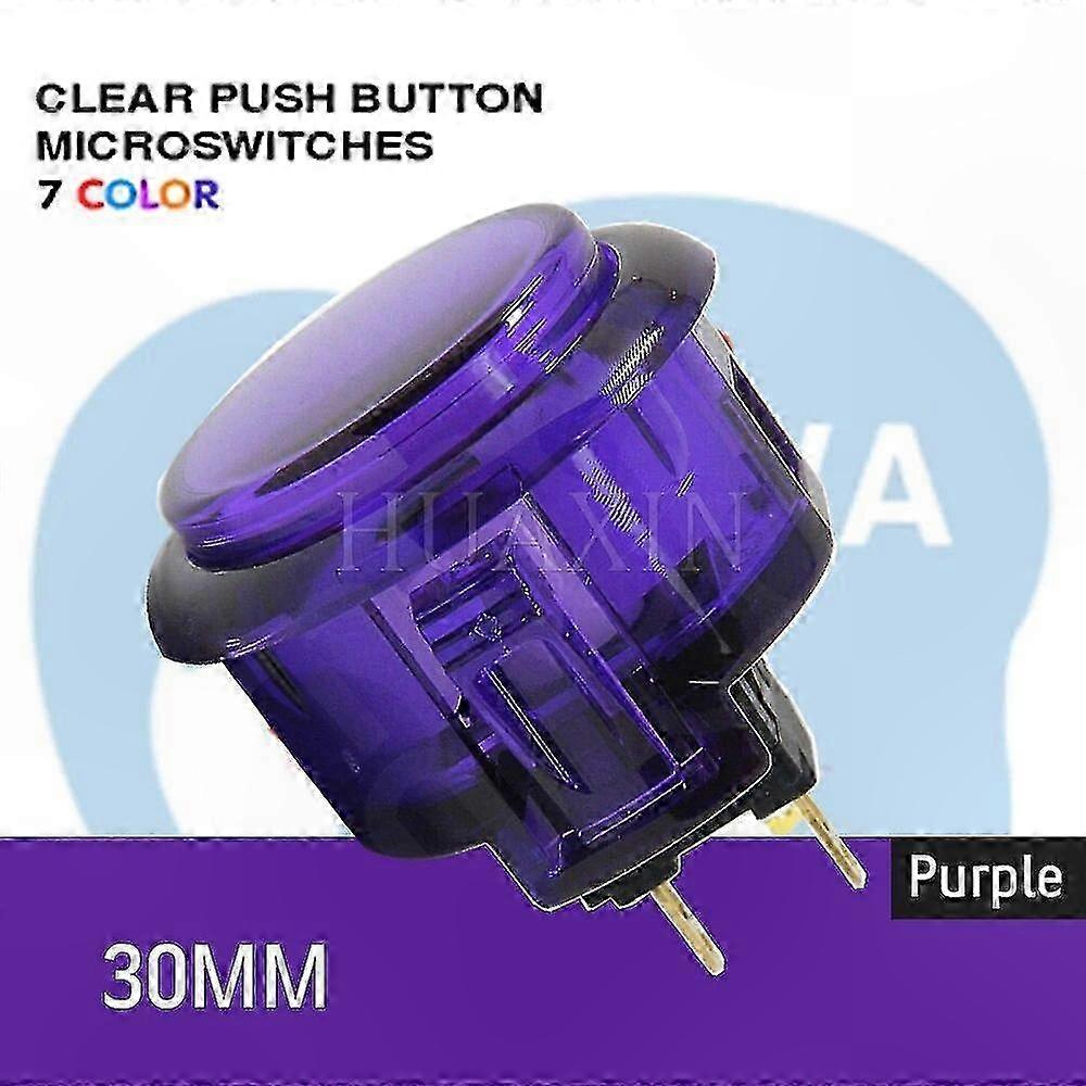 Botão transparente para arcade Jamma Mame, compatível com PS4, PC e Raspberry Pi.