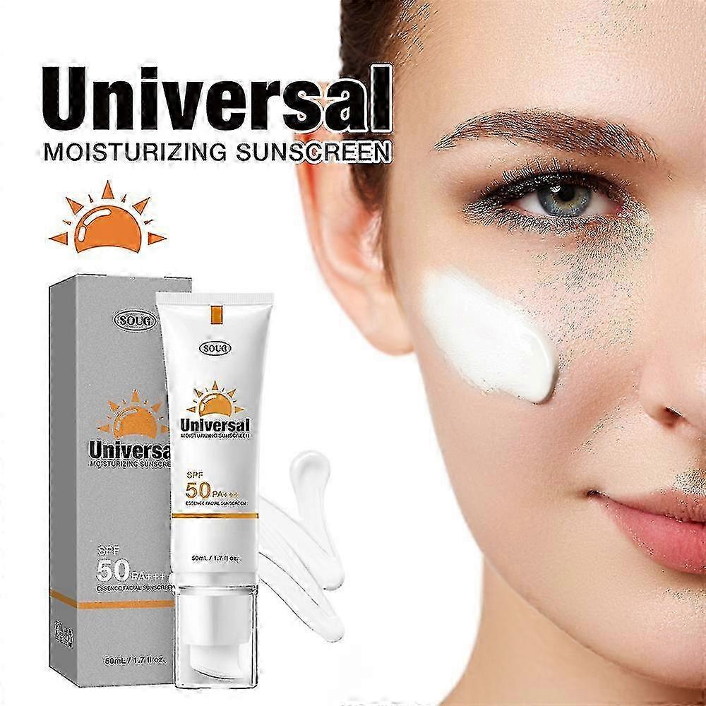 2026 Universal Tinted Sunscreen for Face, SPF 50 Face Moisturizer, Solar Protector