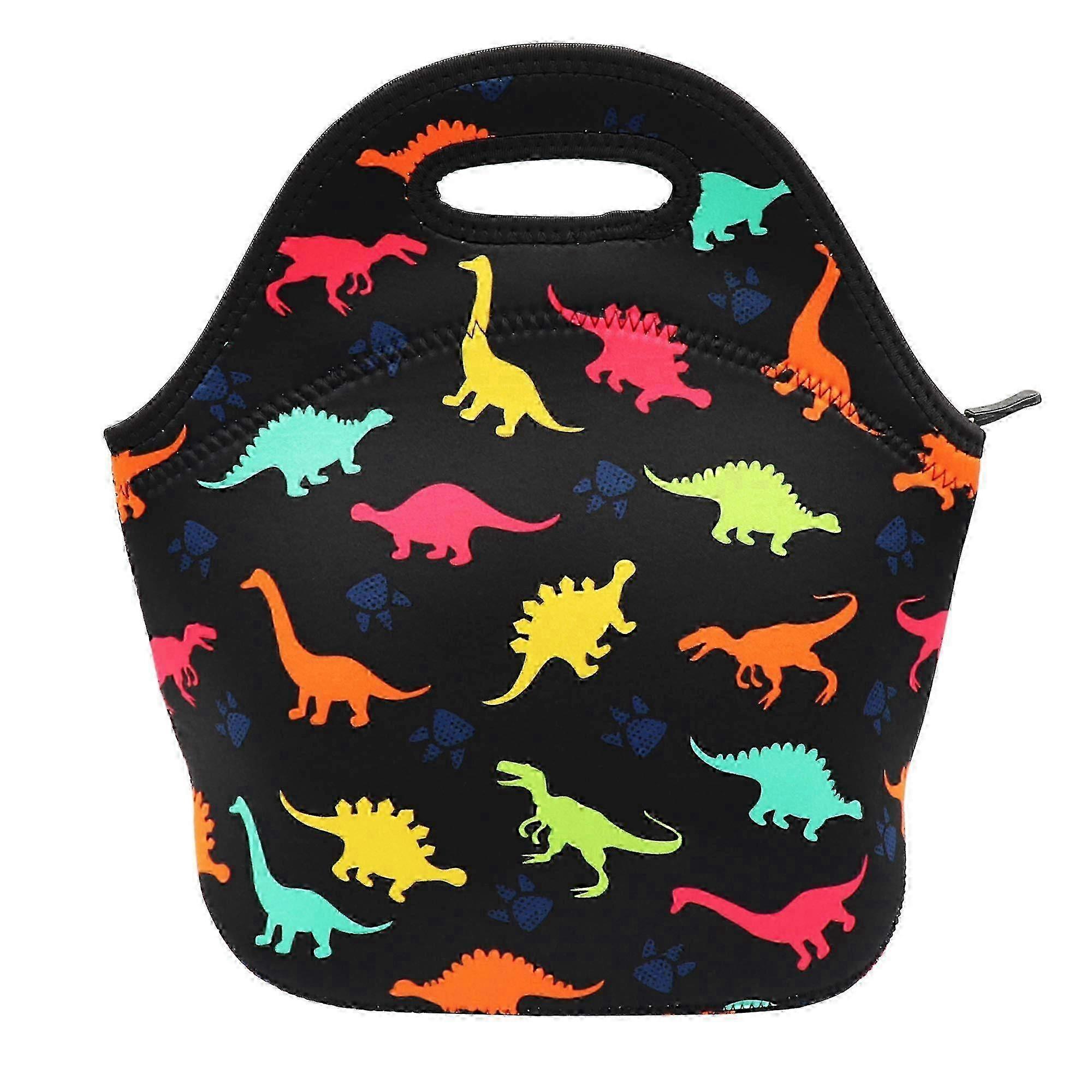 2025 Neoprene Lunch Bag, Dinosaur Design