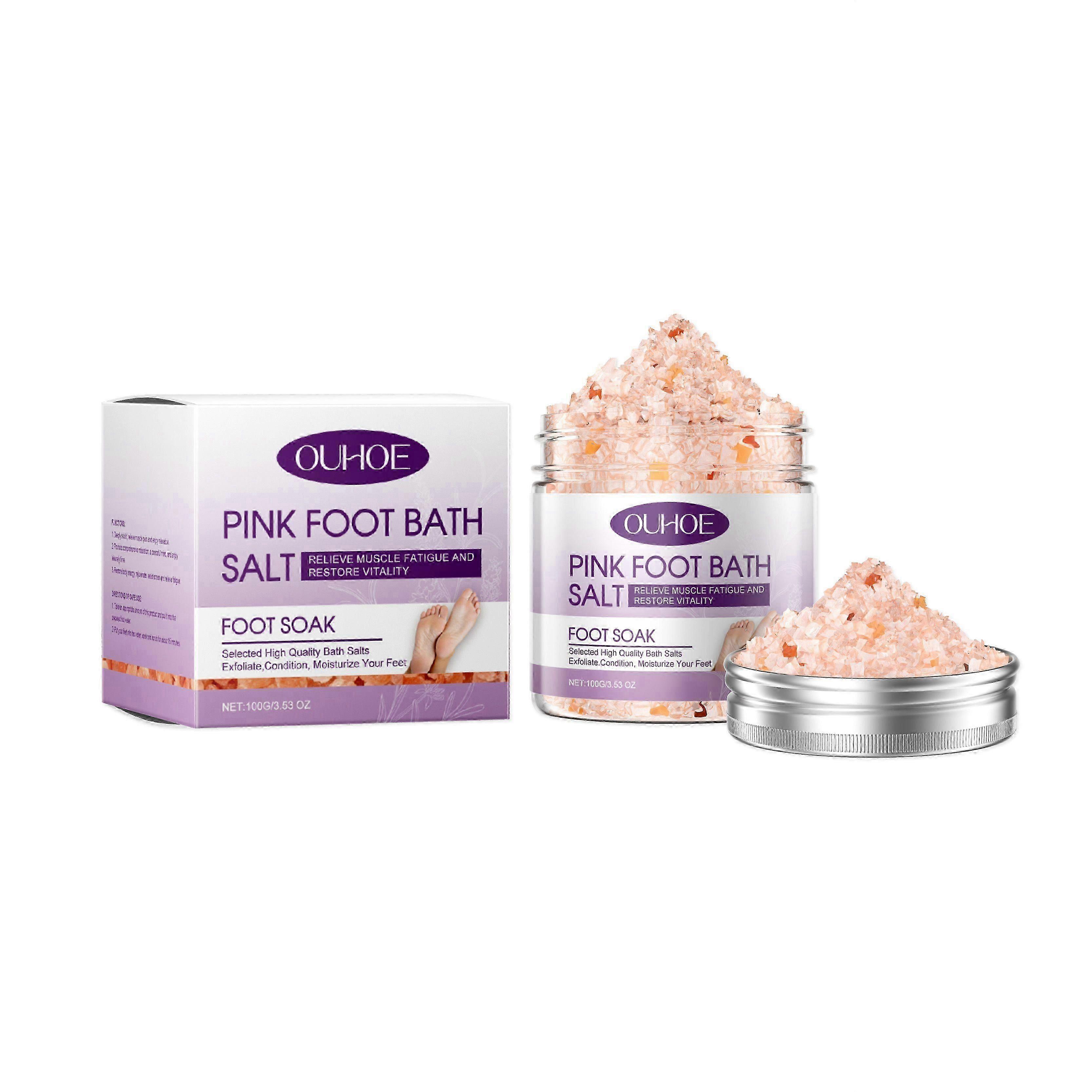 Pink Spa Feet Bathing Salt
