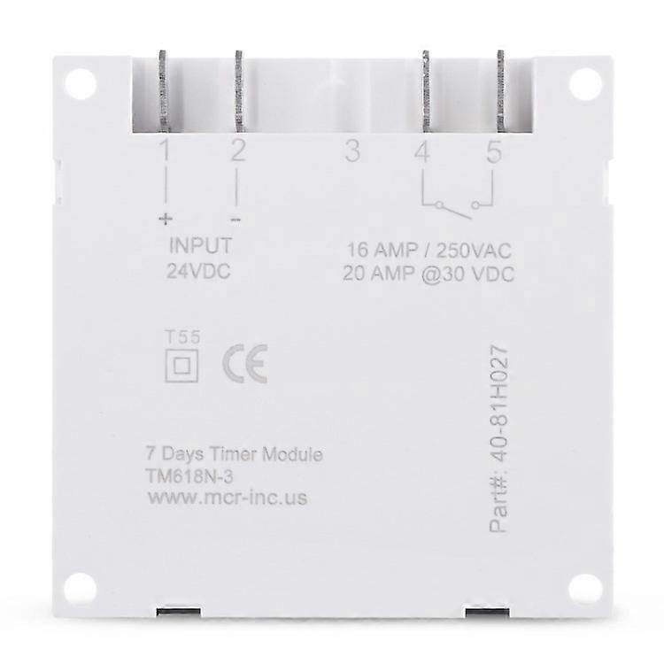 SINOTIMER TM618N 24V  Timer Switch 7 Days Weekly Programmable Digital Time Relay Power Supply Timer 