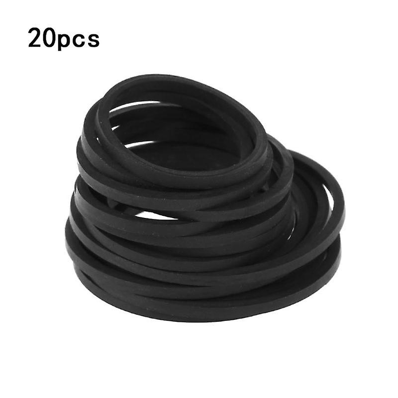 20Pcs 25-170mm Universal Assorted Common Square Rubber Belts