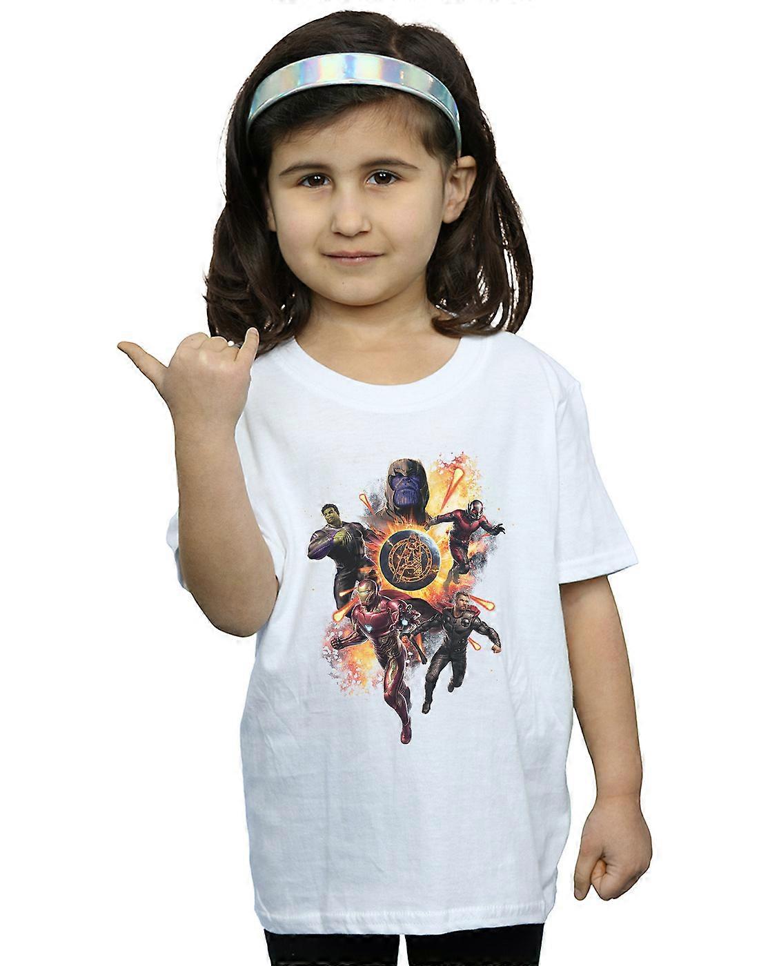 Marvel Girls Avengers Endgame Explosion Team T-Shirt