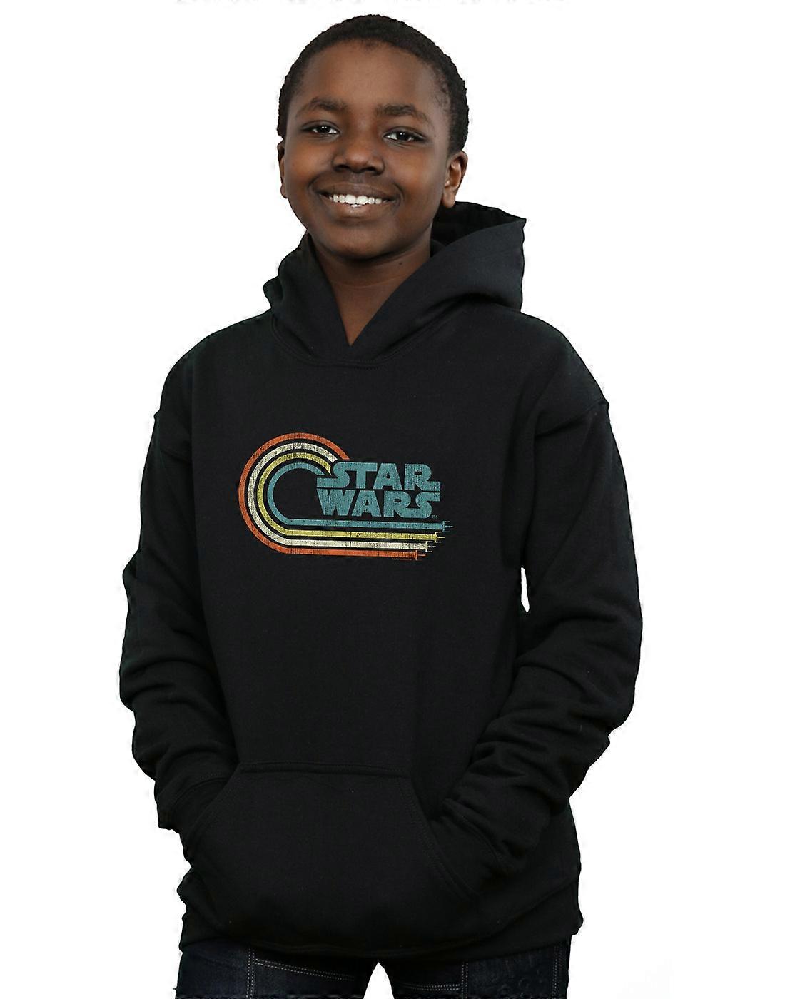 Star Wars Boys Retro Wave Logo Hoodie