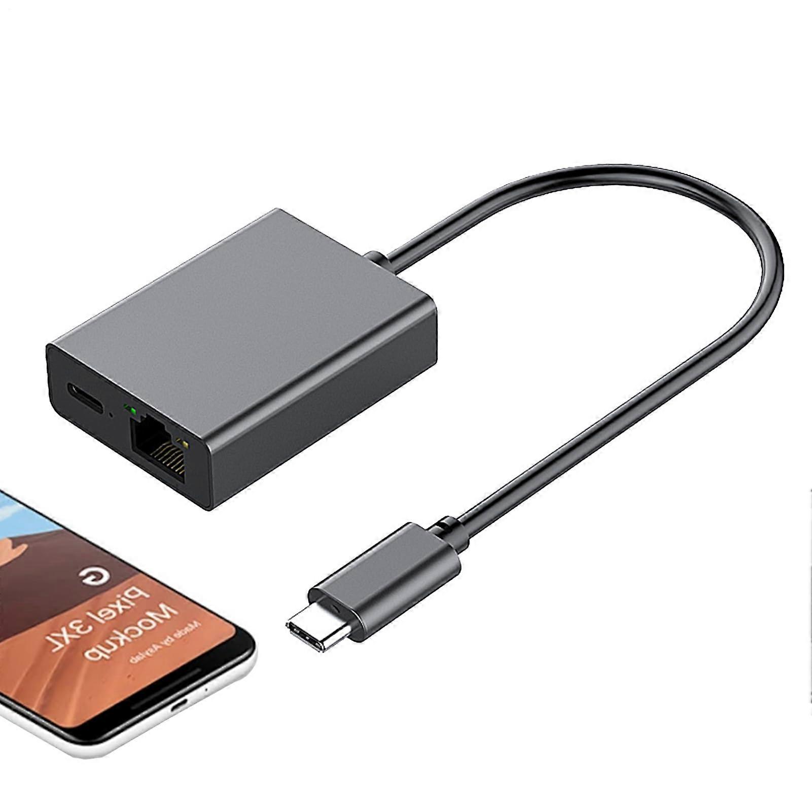 Gigabit Ethernet Adapter Speed 1000Mbps Stable Wired Connection PlugandPlay USB to LAN