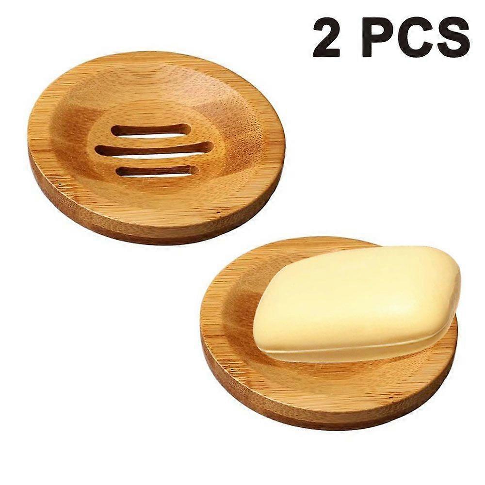 Jabonera de madera de bambú