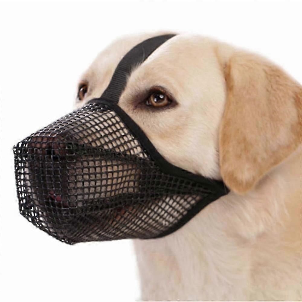 Breathable Pet Muzzle - Anti-Biting, Chewing & Licking Control for Dogs