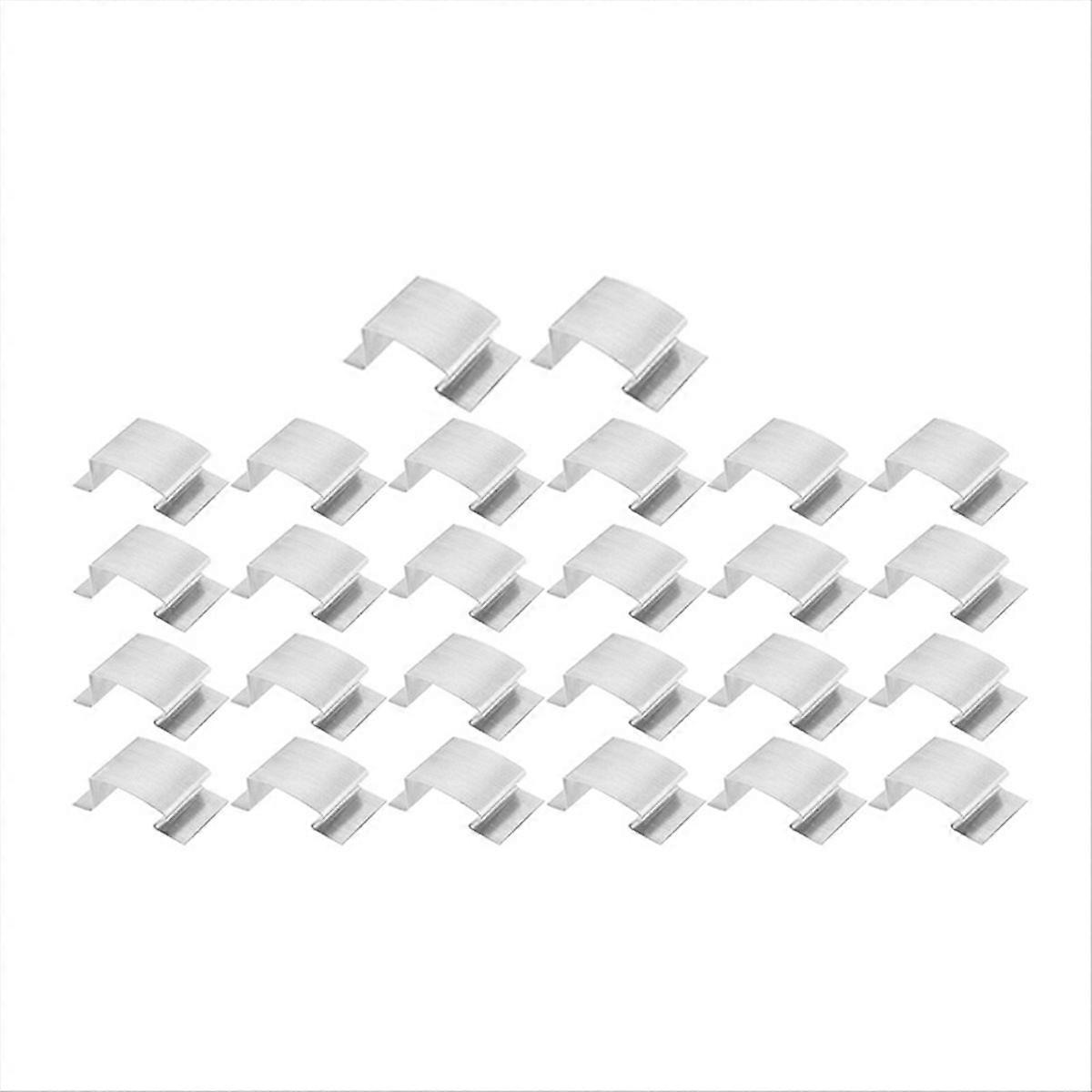 50stk drivhusglasclips rustfrit stål drivhus glasklip