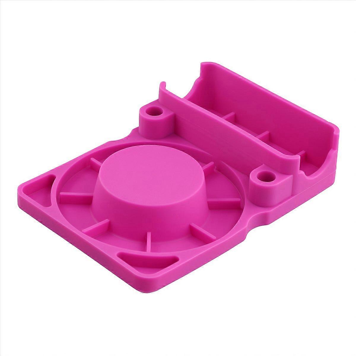 Bottle Drying Rack for , Silicone Drainer Rack, rose Red