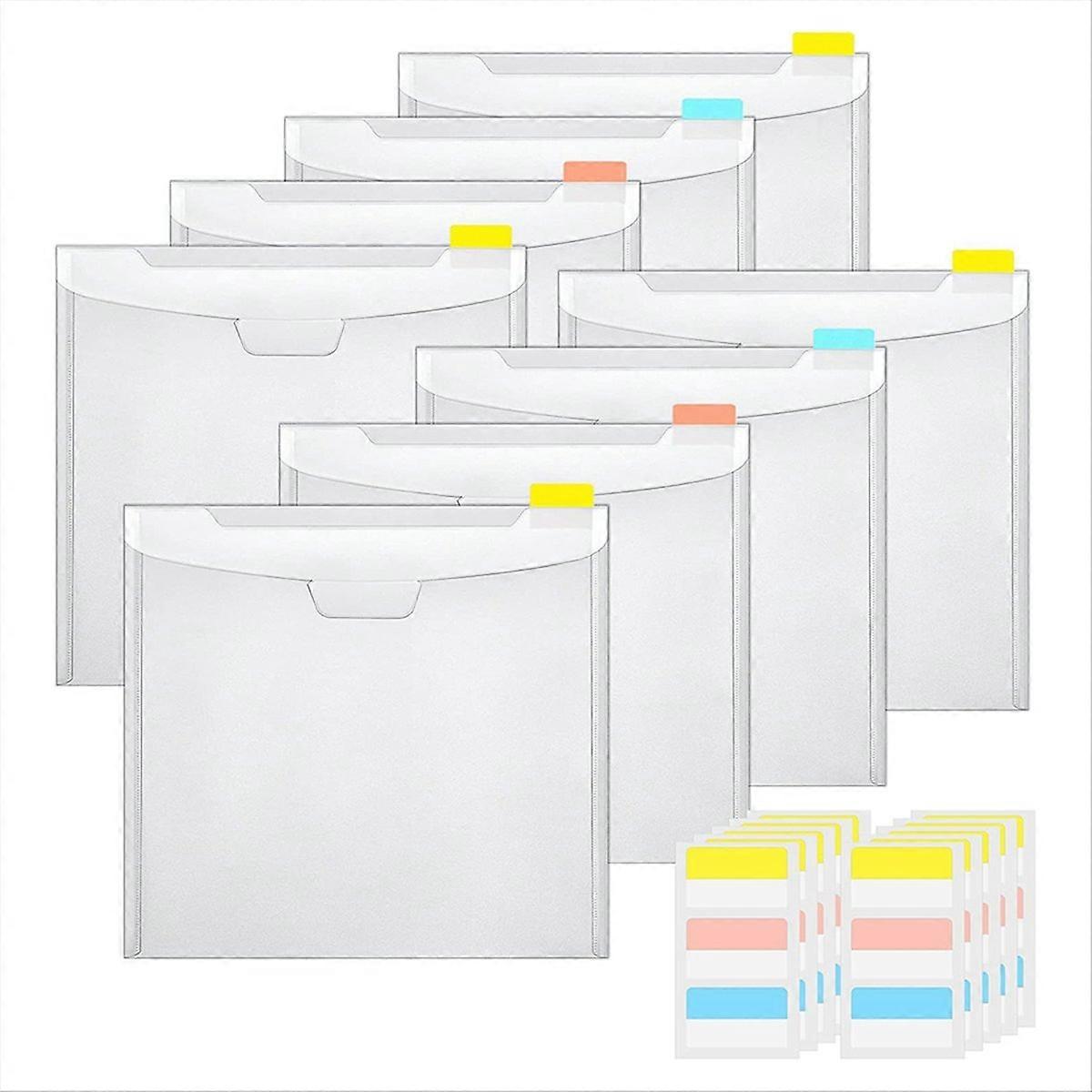 Horizontal Transparent File Bag A5 Information Bag File Bag