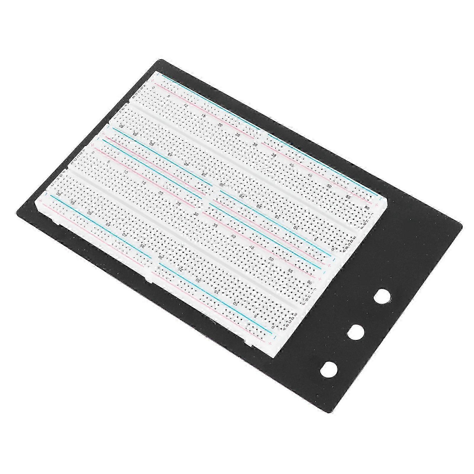 Solderless Breadboard 1660 Points with 65 Jumper Wires 3 Binding Posts for Prototyping Circuit